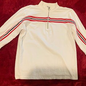 Urban Outfitters Striped Half-Zip Sweater